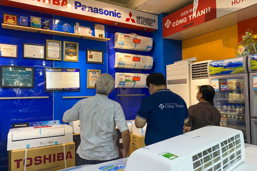 Top máy lạnh 1.5HP tiết kiệm điện rẻ nhất tại Biên Hòa