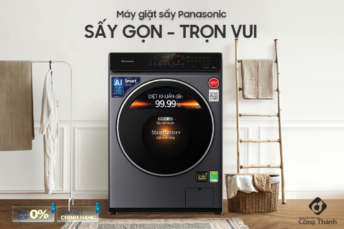 NHỮNG ƯU ĐIỂM NỔI BẬT CỦA DÒNG MÁY GIẶT PANASONIC