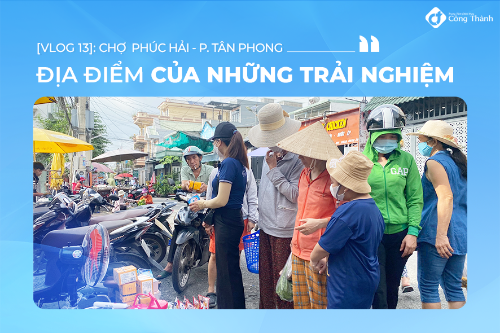 VLOG 13: CHỢ PHÚC HẢI - ĐỊA ĐIỂM CỦA NHỮNG TRẢI NGHIỆM