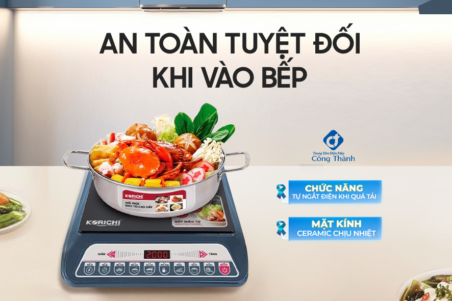 NHỮNG ƯU ĐIỂM NÊN QUAN TÂM CỦA BẾP ĐIỆN TỪ
