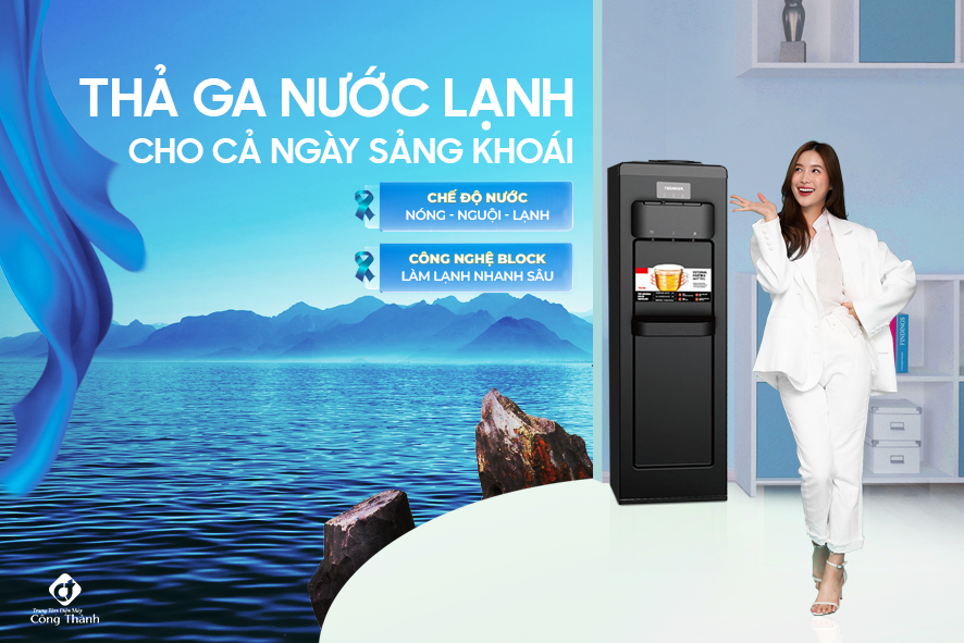 MÁY NÓNG LẠNH: THẢ GA DÙNG NƯỚC LẠNH