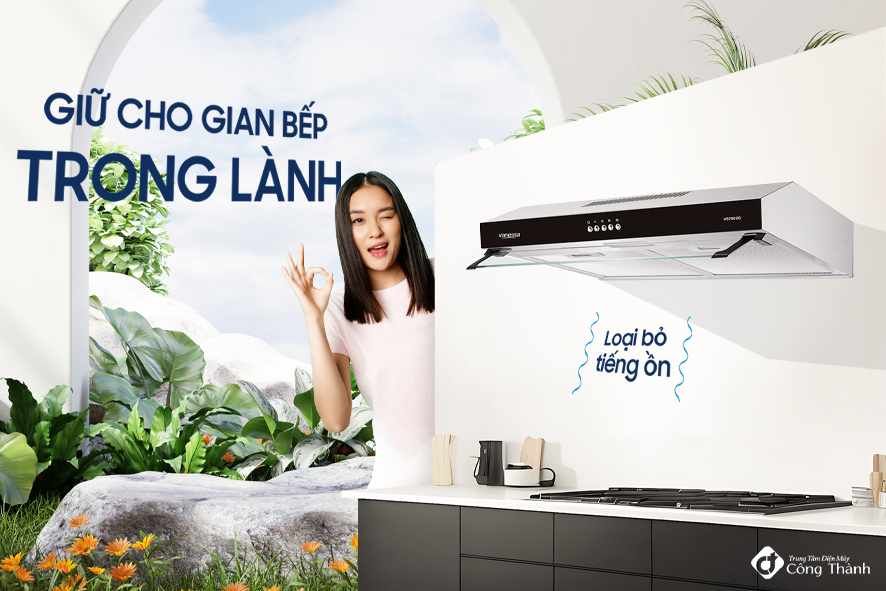 LỢI ÍCH CỦA MÁY HÚT KHÓI CHO GIAN BẾP NHÀ BẠN