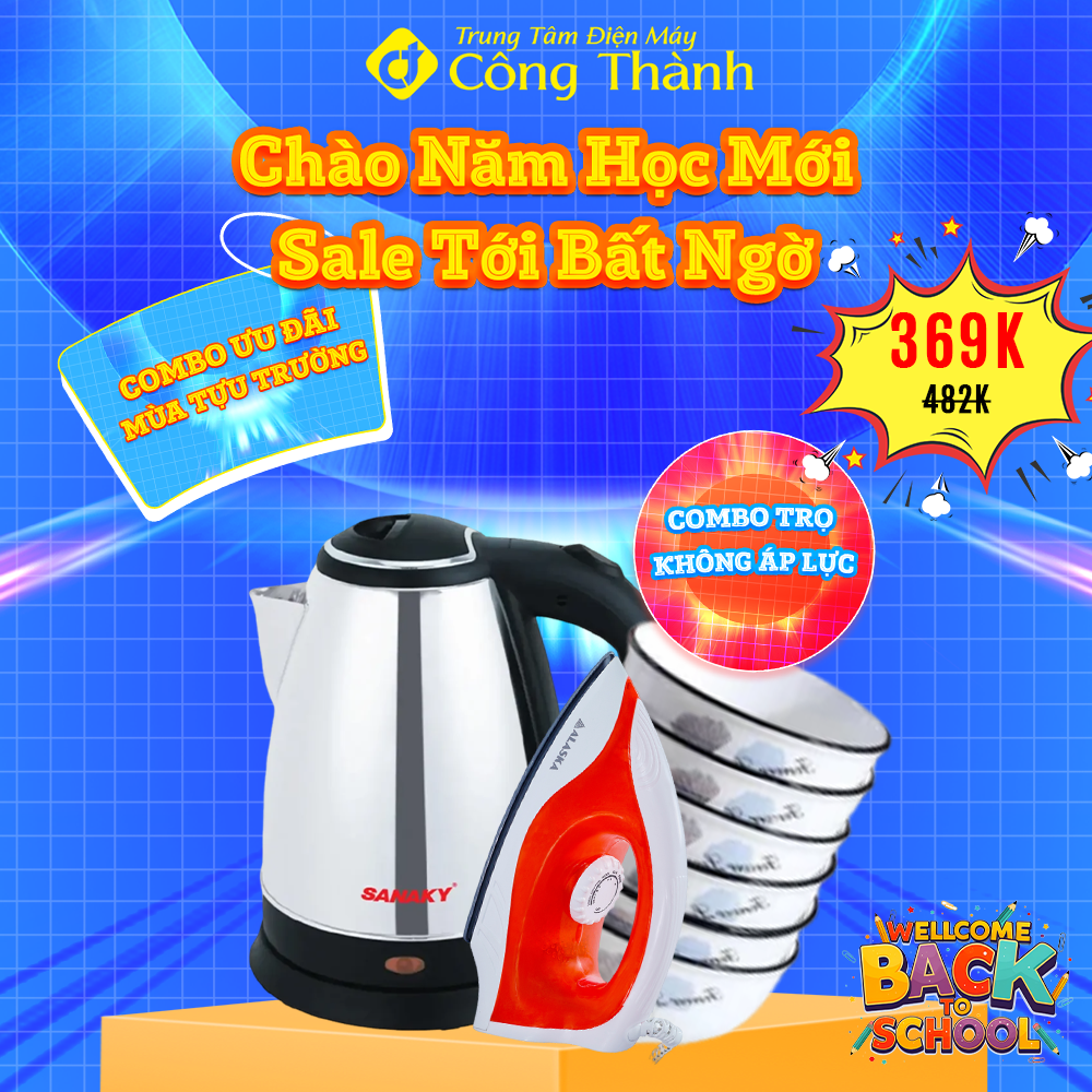 Chào năm học mới - Sale tới bất ngờ