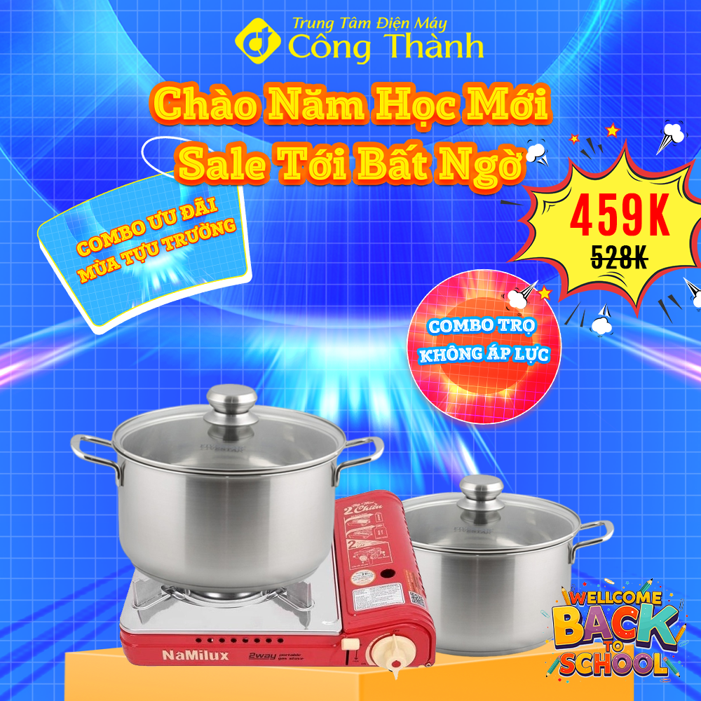 Chào năm học mới - Sale tới bất ngờ