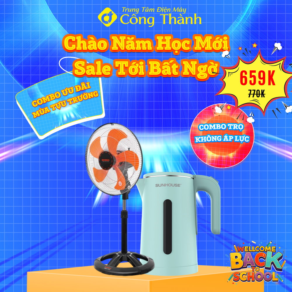 Chào năm học mới - Sale tới bất ngờ