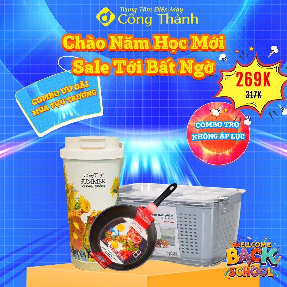 Chào năm học mới - Sale tới bất ngờ