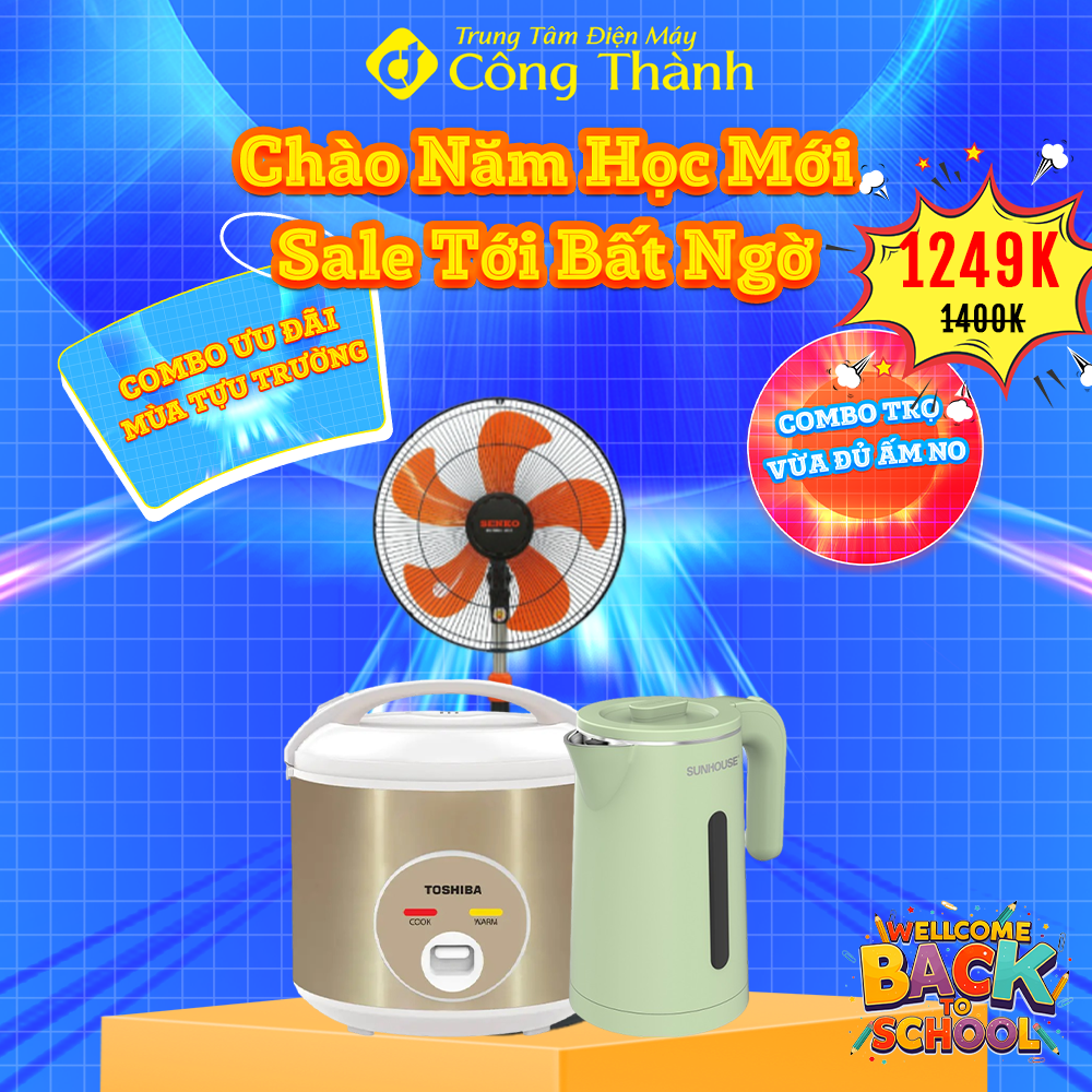 Chào năm học mới - Sale tới bất ngờ