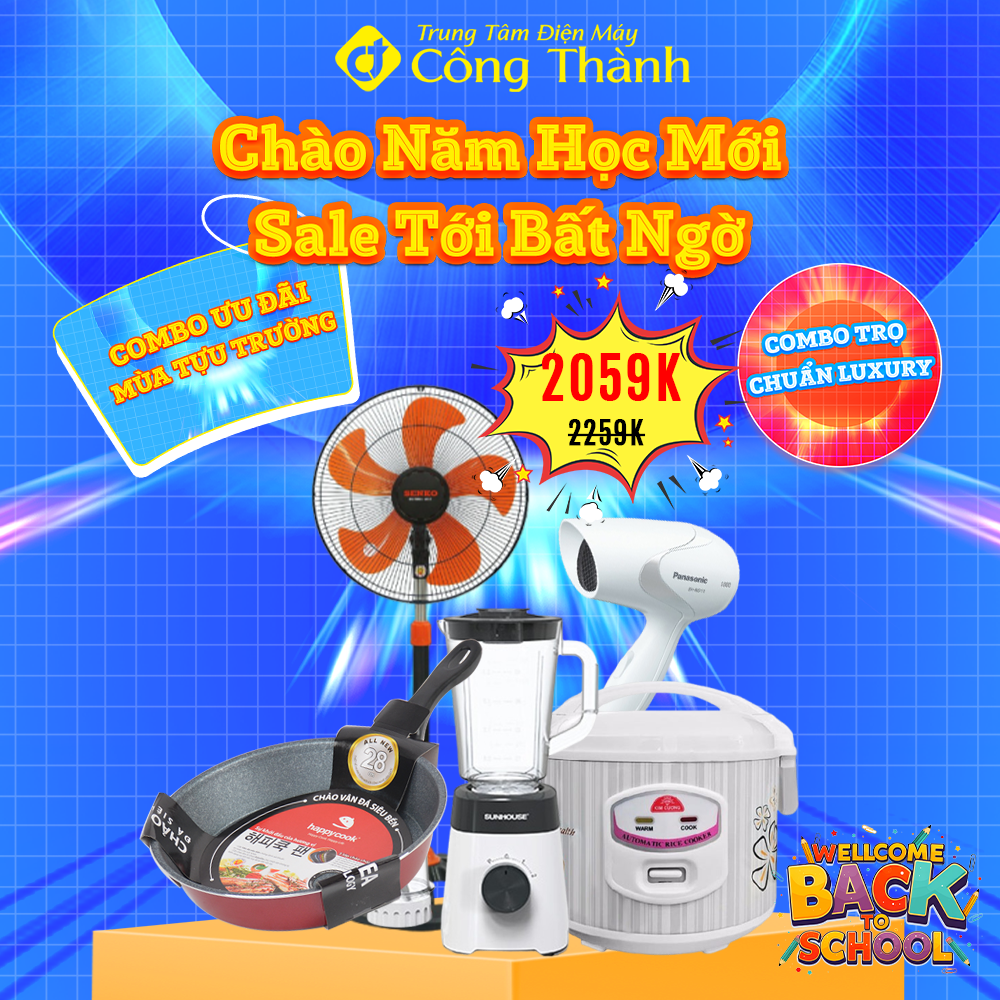 Chào năm học mới - Sale tới bất ngờ