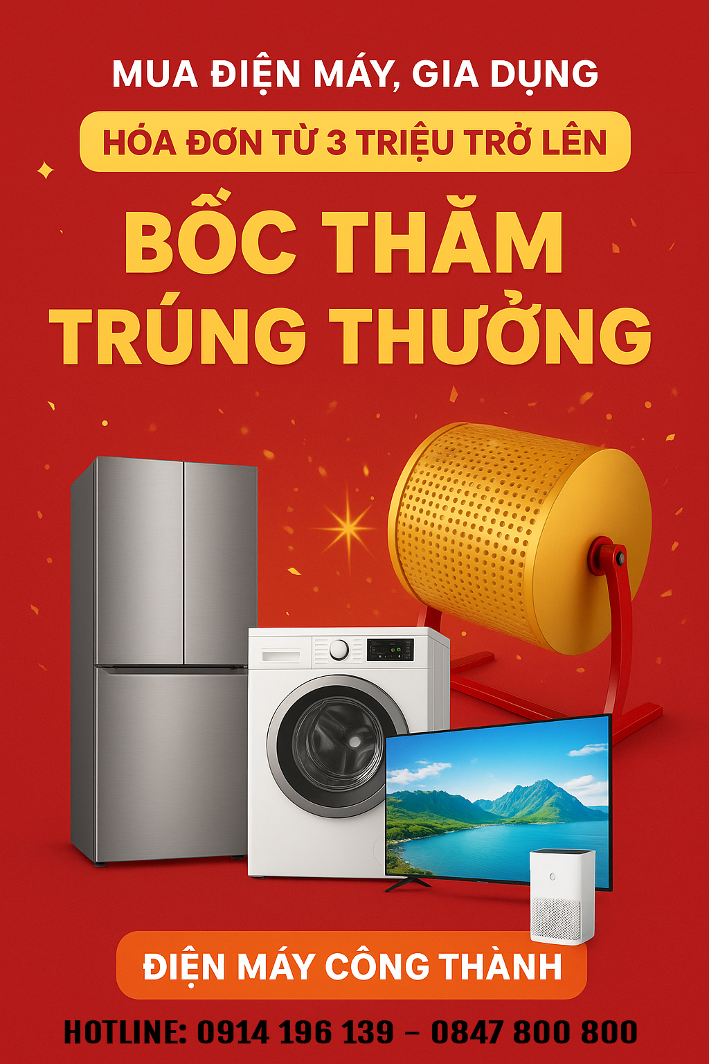 Bốc thăm trúng thưởng tháng 12