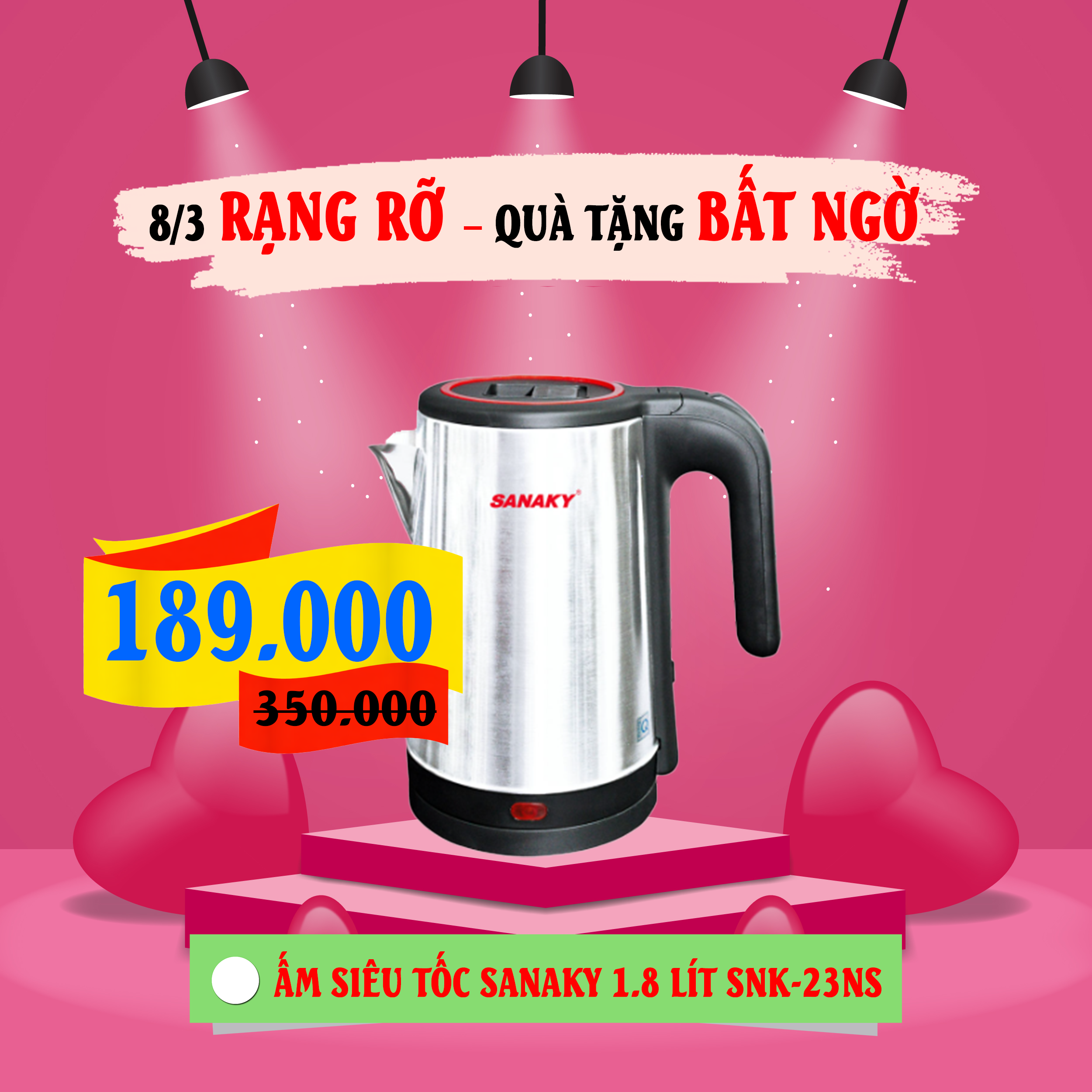 8-3 rạng rỡ - qu&agrave; tặng bất ngờ