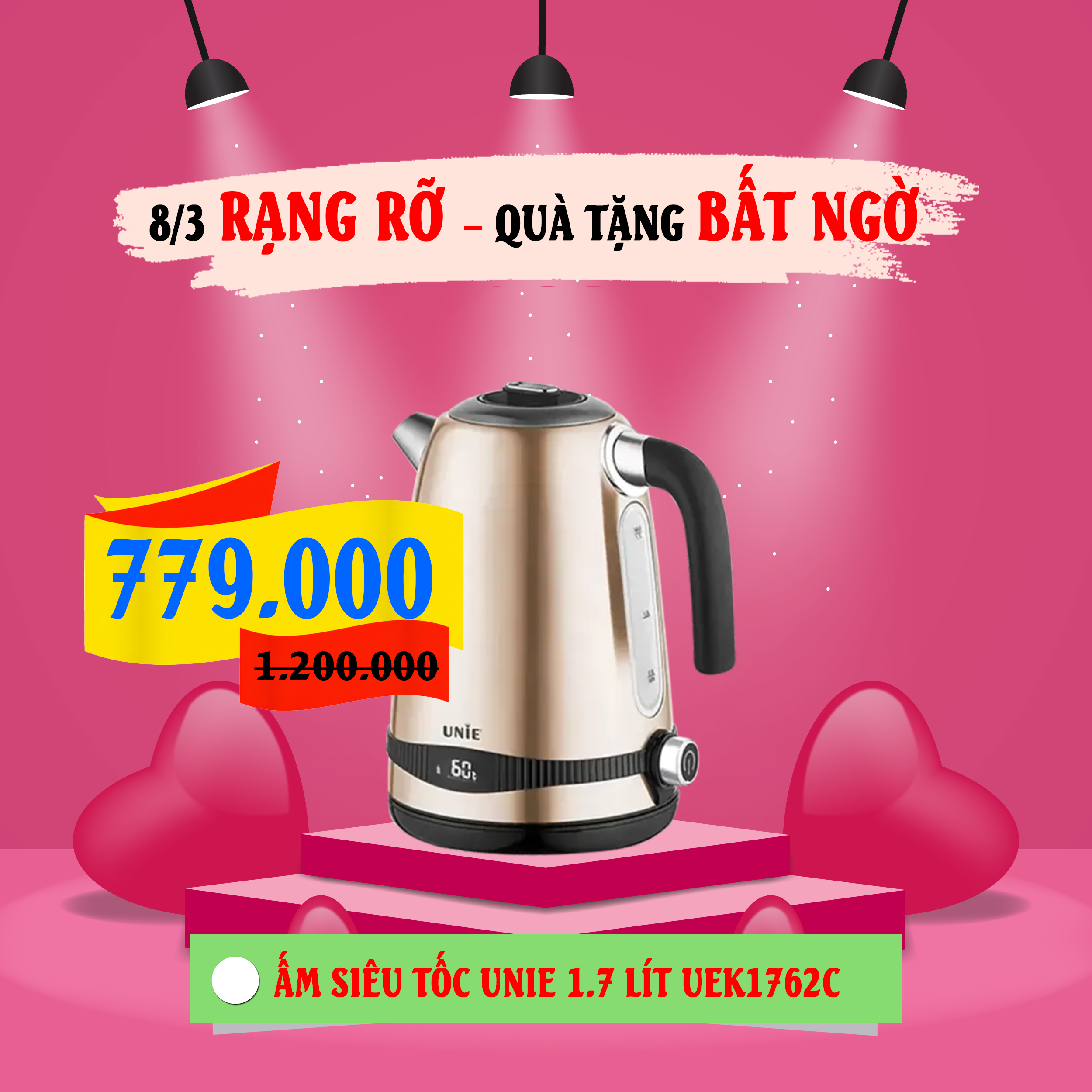 8-3 rạng rỡ - qu&agrave; tặng bất ngờ