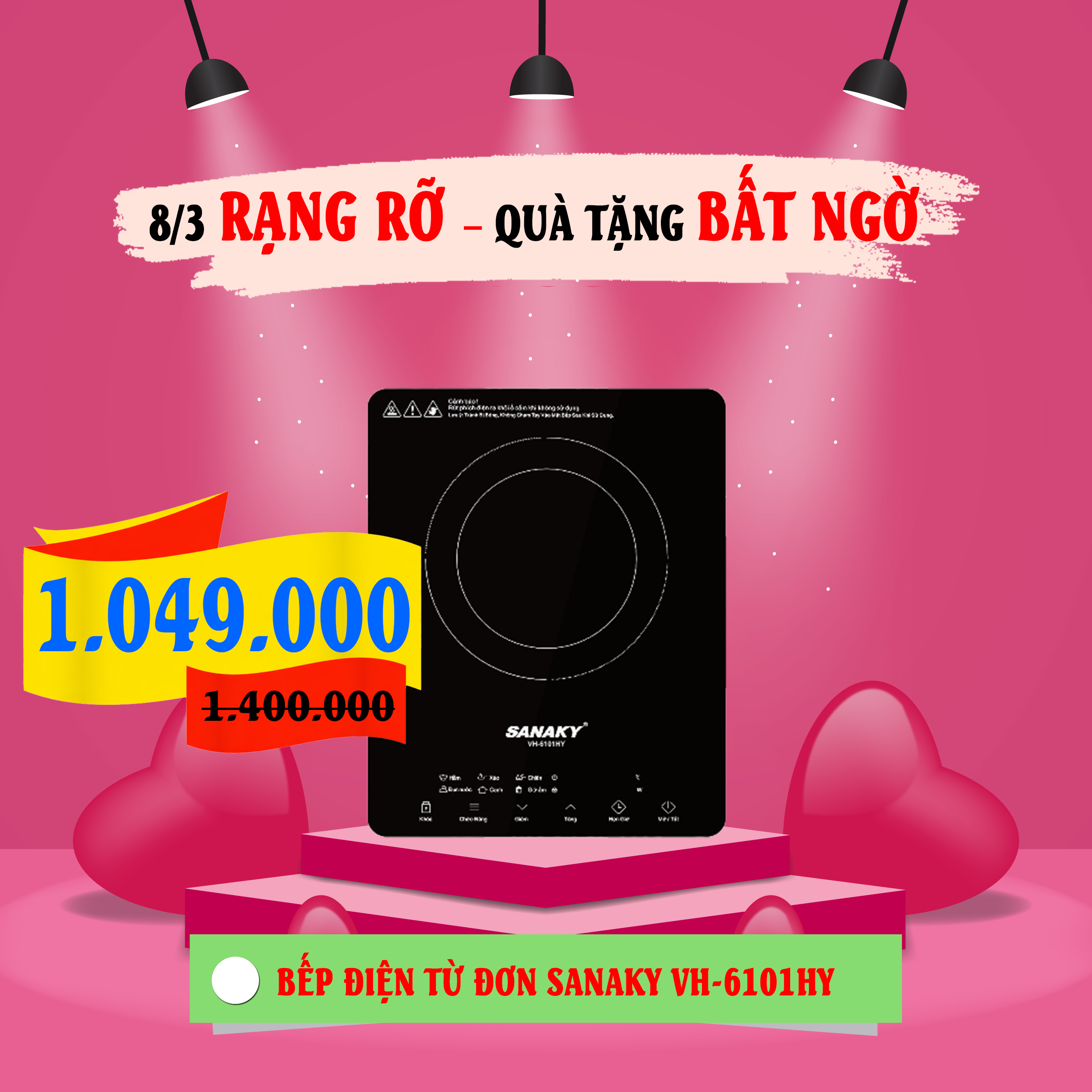 8-3 rạng rỡ - qu&agrave; tặng bất ngờ