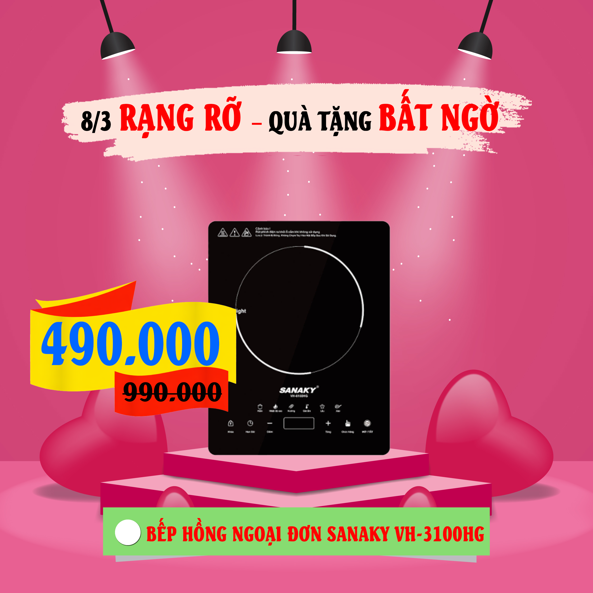 8-3 rạng rỡ - qu&agrave; tặng bất ngờ