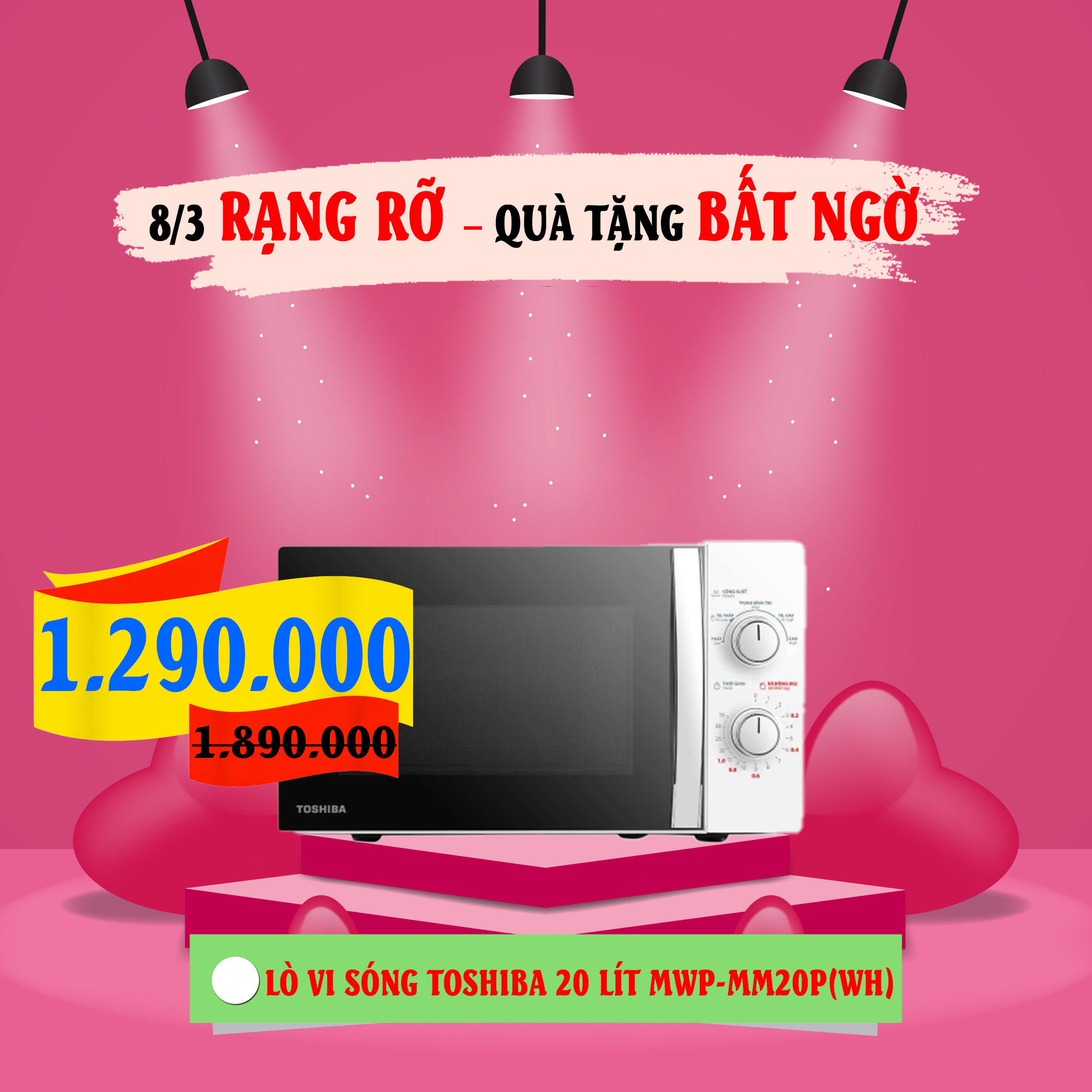 8-3 rạng rỡ - qu&agrave; tặng bất ngờ