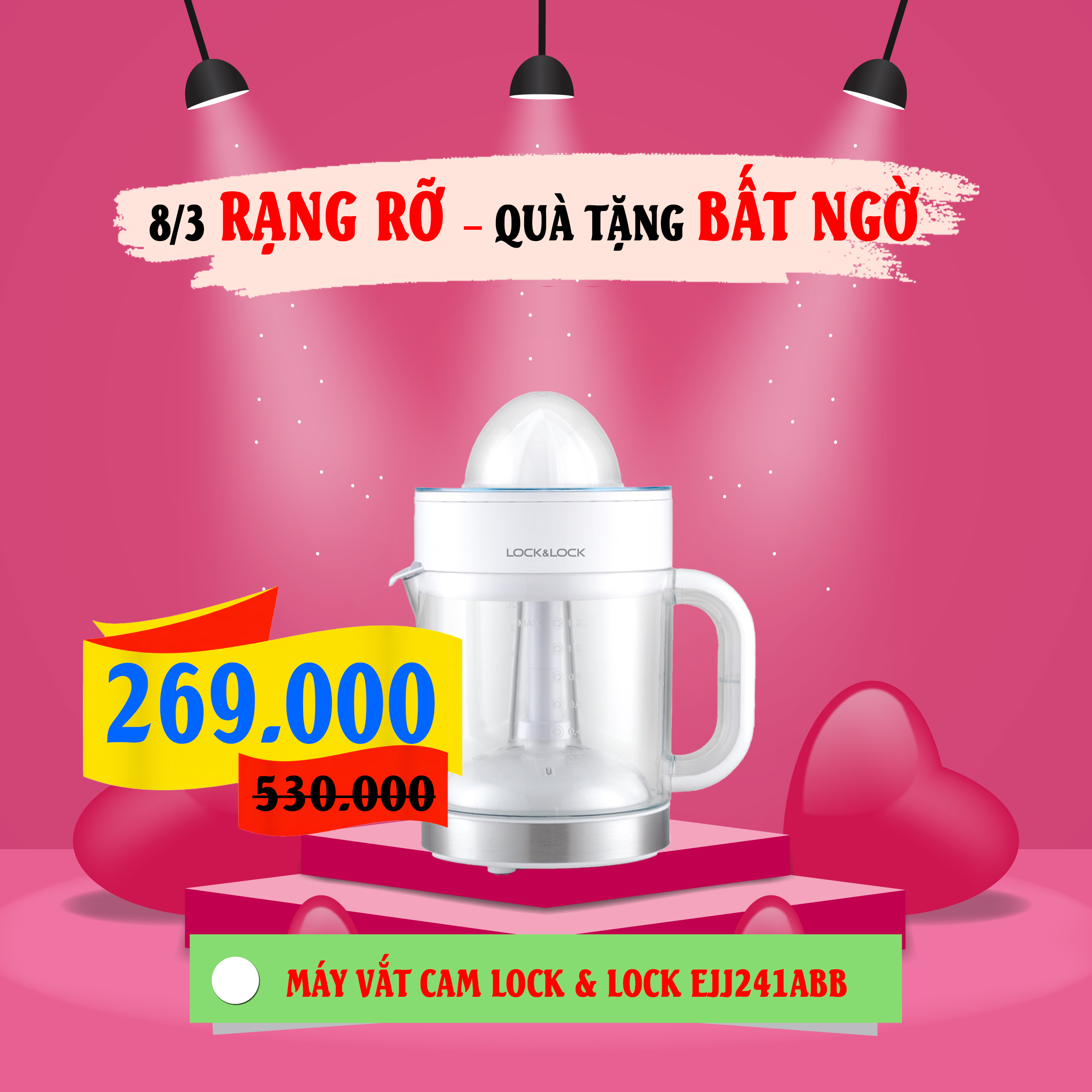 8-3 rạng rỡ - qu&agrave; tặng bất ngờ