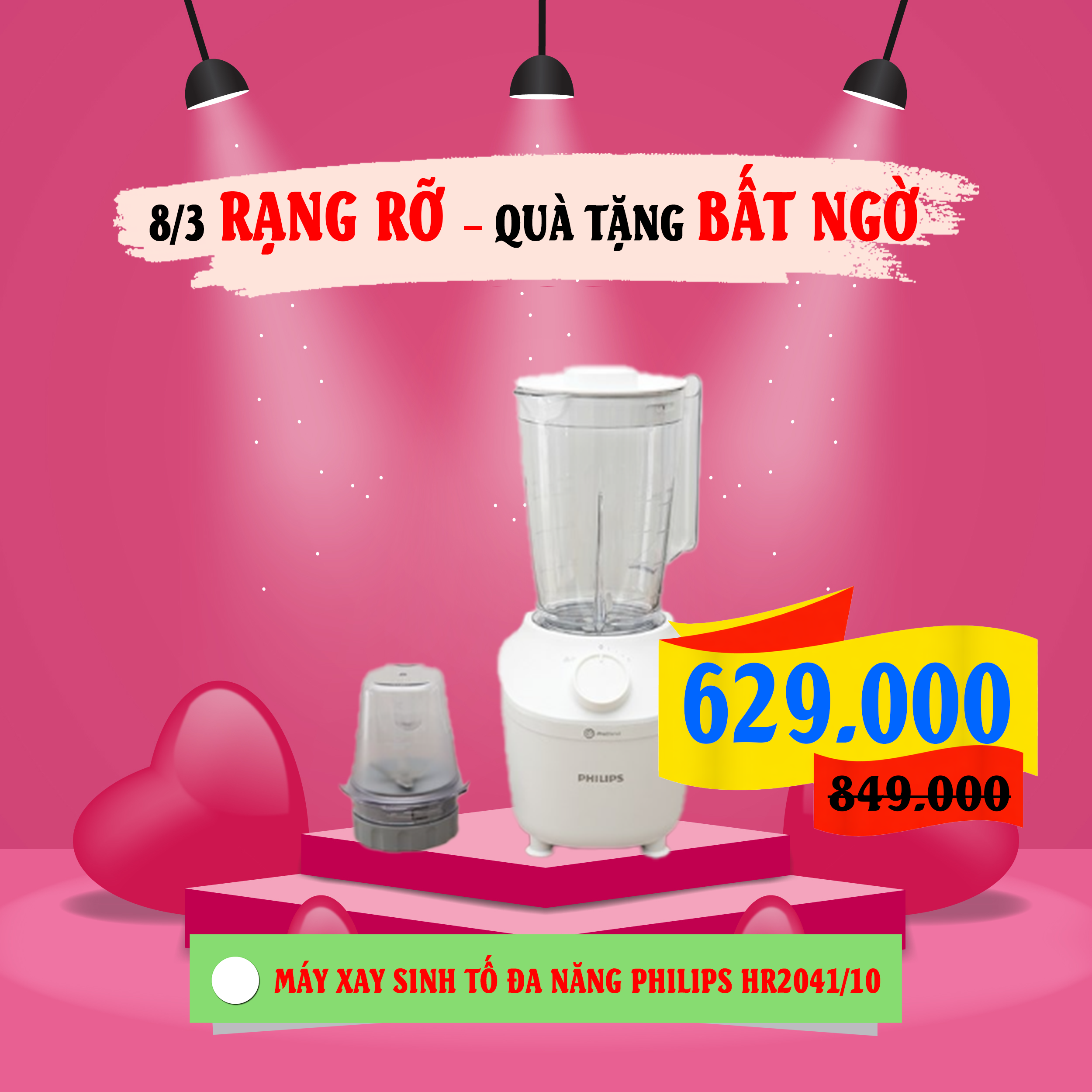 8-3 rạng rỡ - qu&agrave; tặng bất ngờ