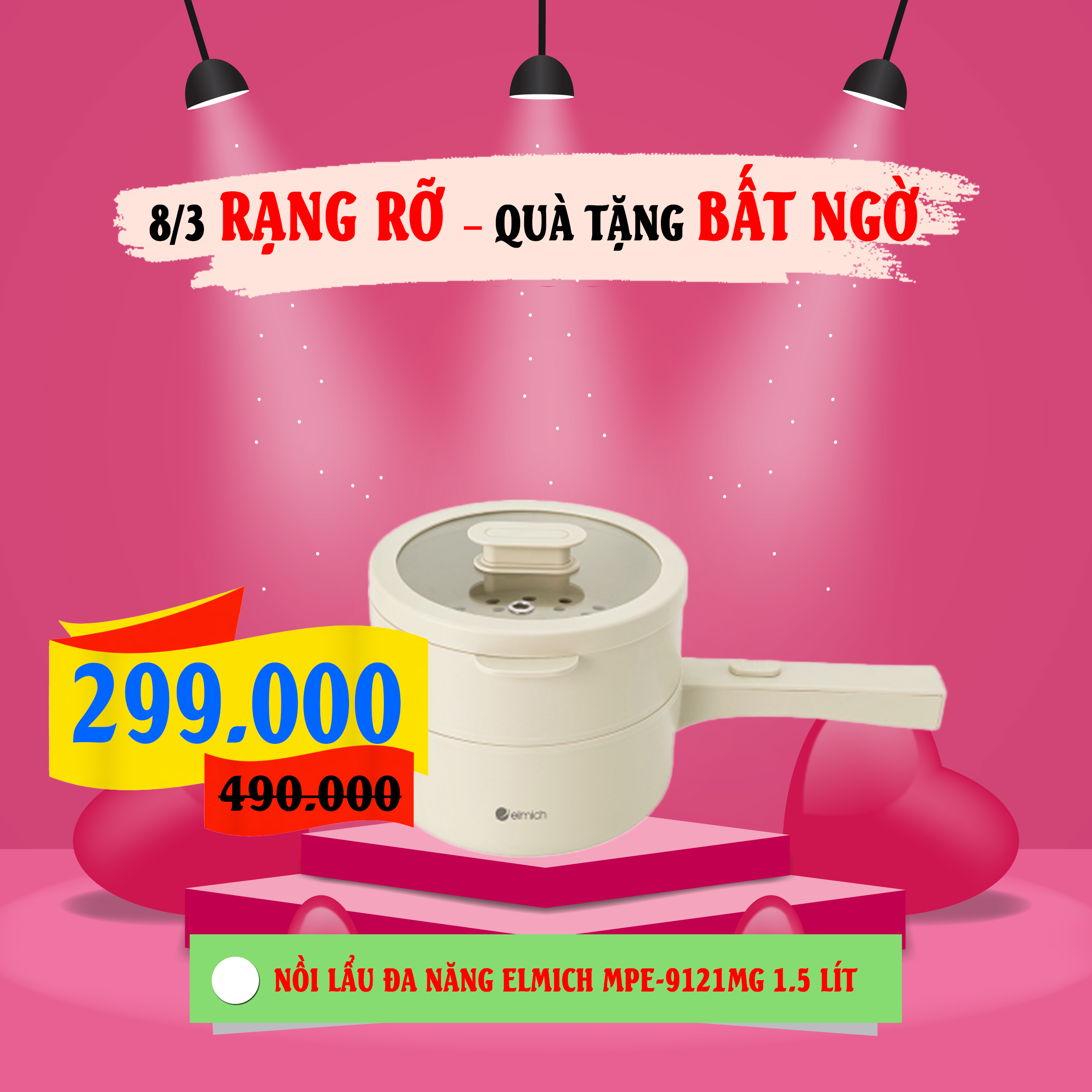 8-3 rạng rỡ - qu&agrave; tặng bất ngờ