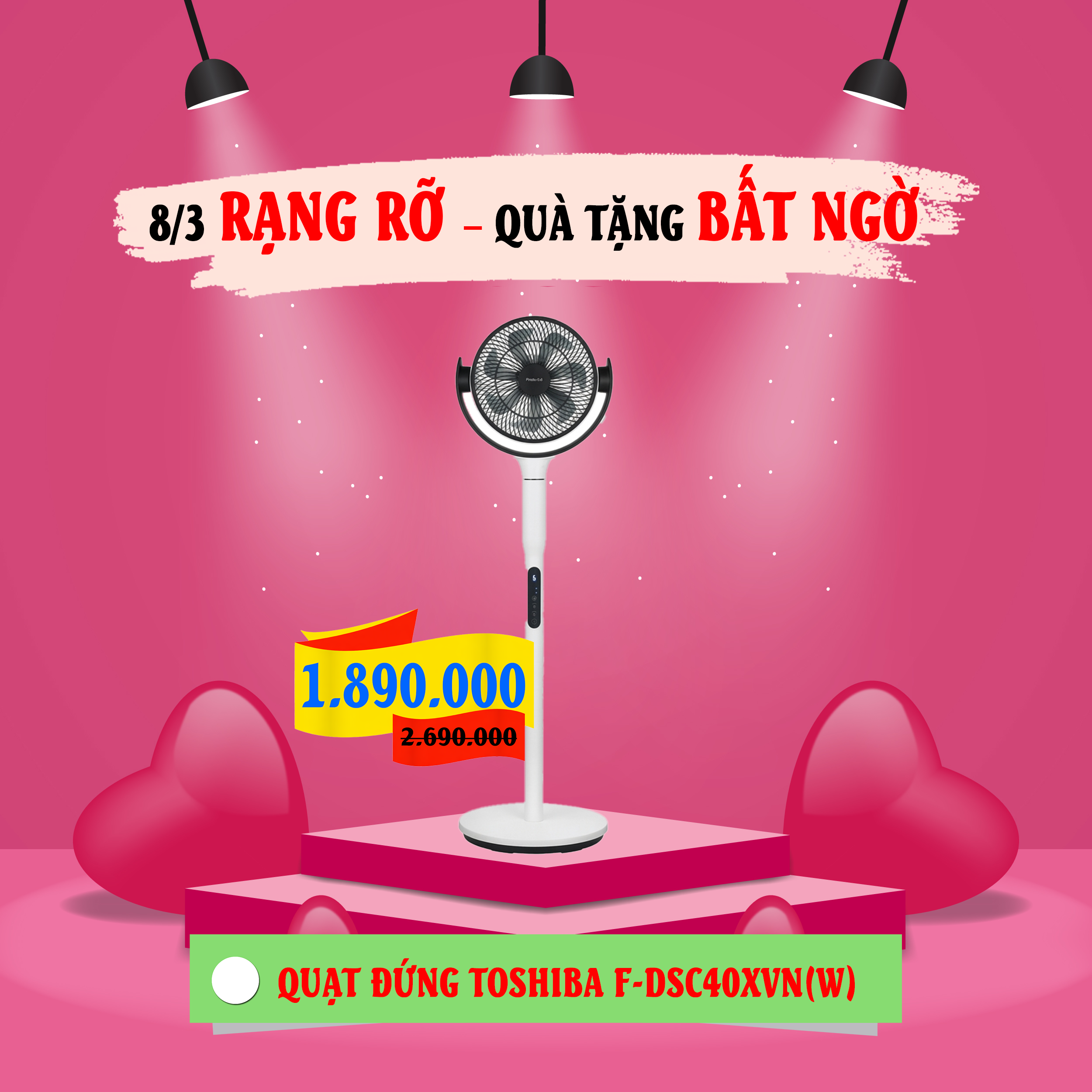 8-3 rạng rỡ - qu&agrave; tặng bất ngờ