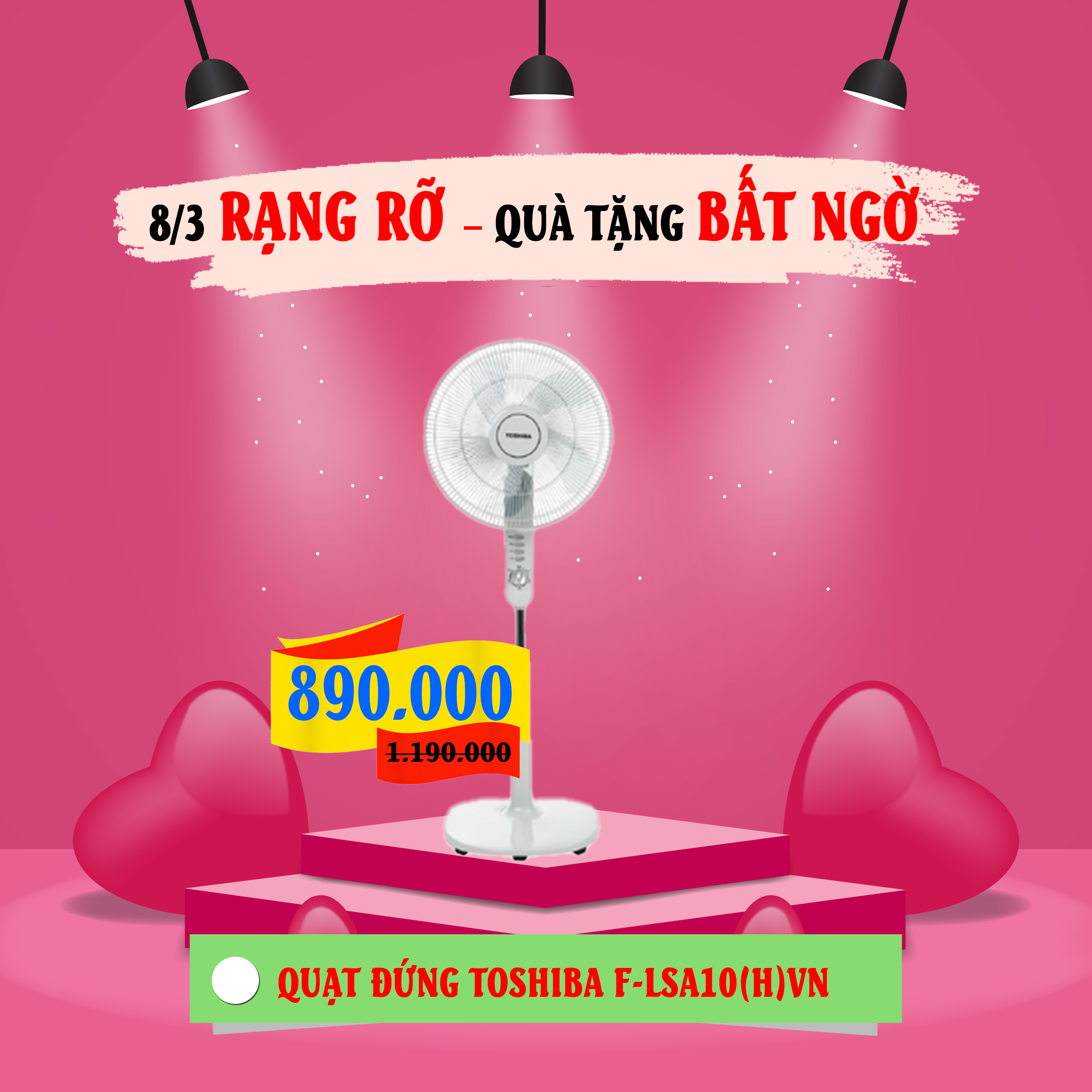 8-3 rạng rỡ - qu&agrave; tặng bất ngờ