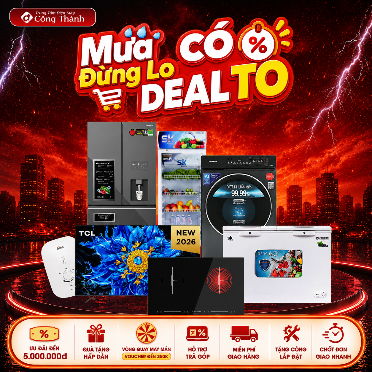 Mưa đừng lo - Có deal to