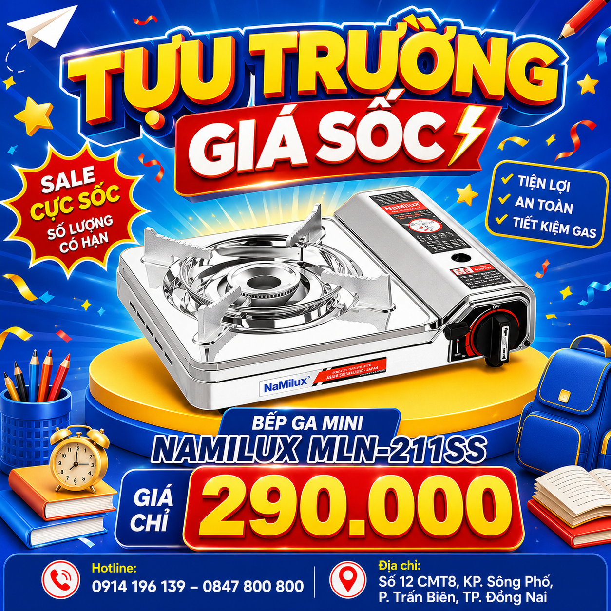 Tựu trường gi&aacute; sốc