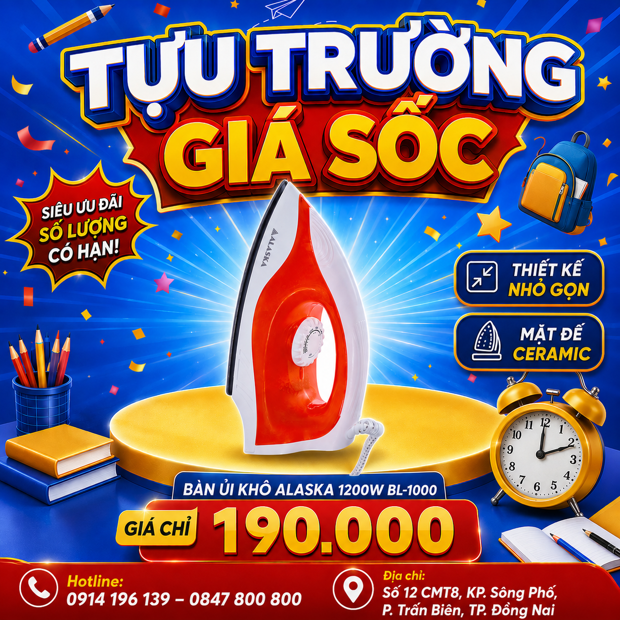Tựu trường gi&aacute; sốc