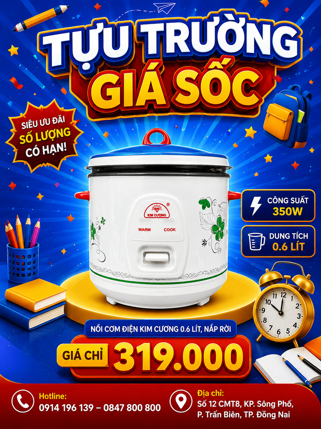 Tựu trường gi&aacute; sốc