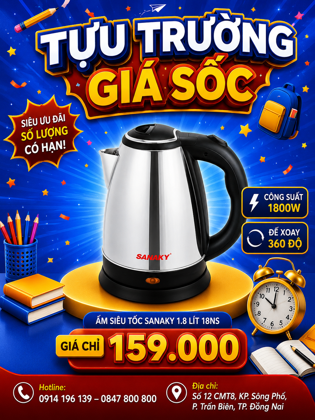 Tựu trường gi&aacute; sốc
