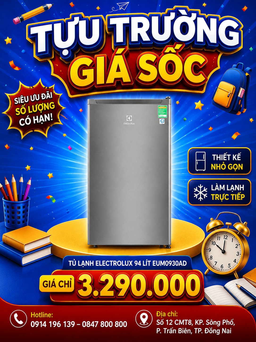 Tựu trường gi&aacute; sốc