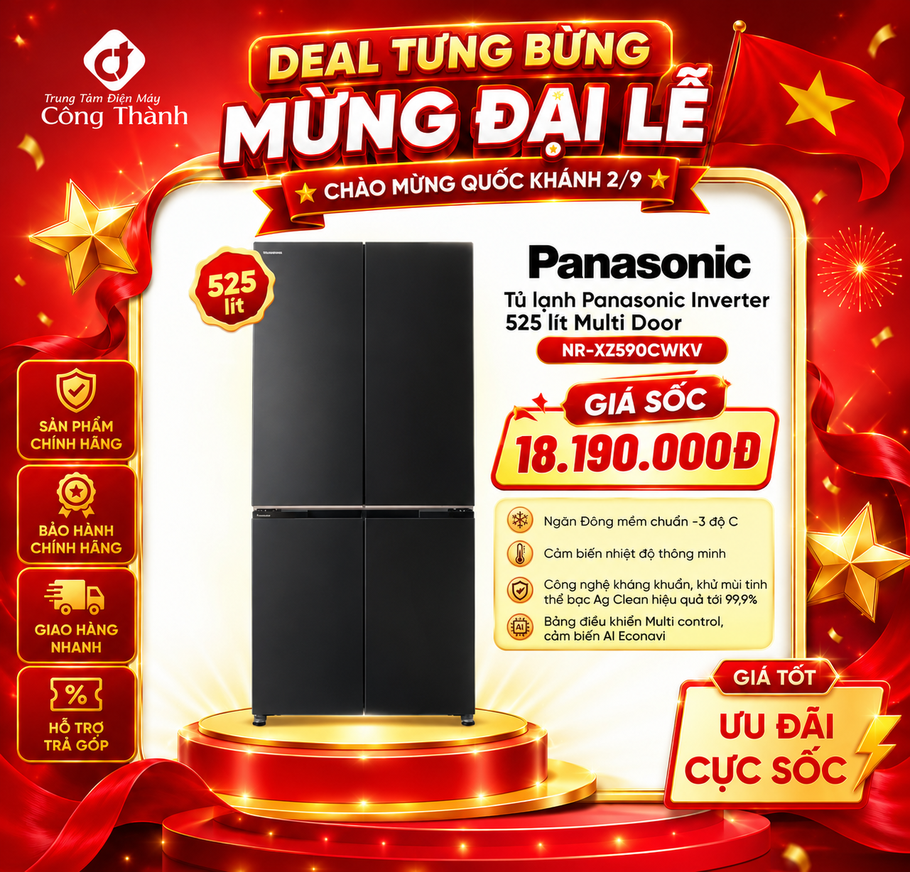 Deal tưng bừng - Mừng đại lễ 2/9