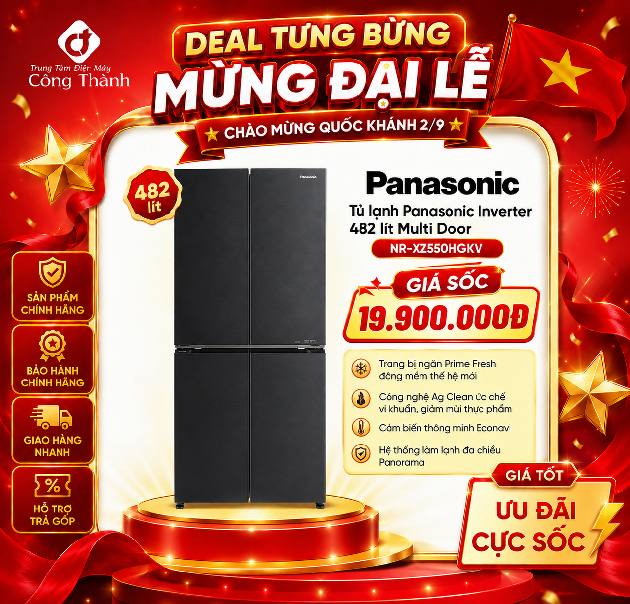 Deal tưng bừng - Mừng đại lễ 2/9