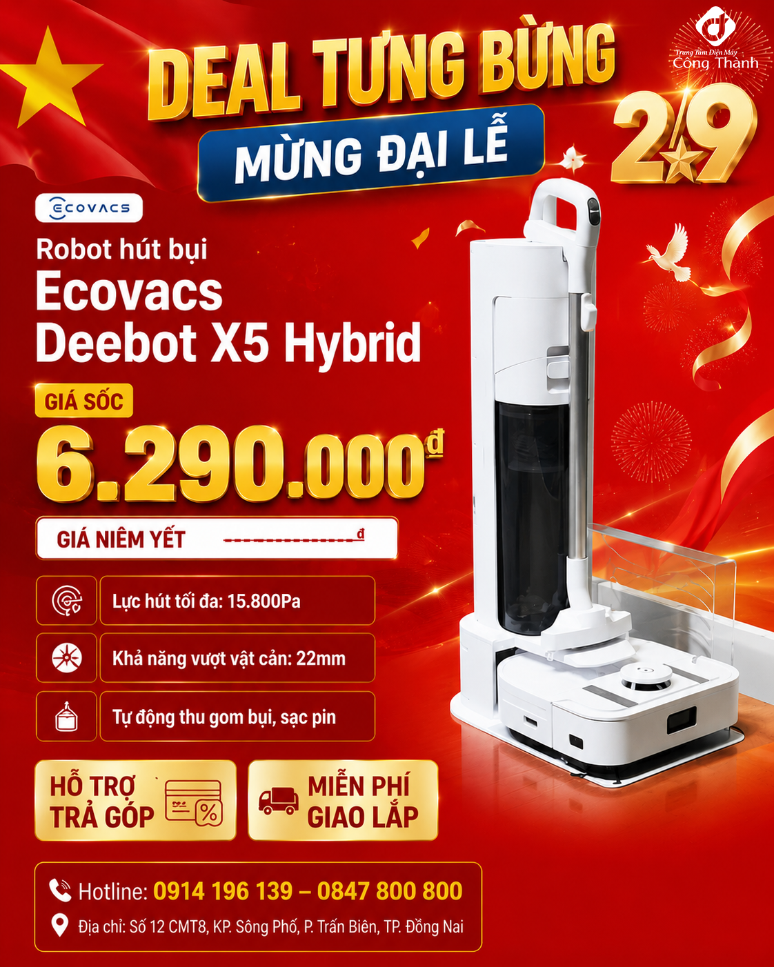 Deal tưng bừng - Mừng đại lễ 2/9