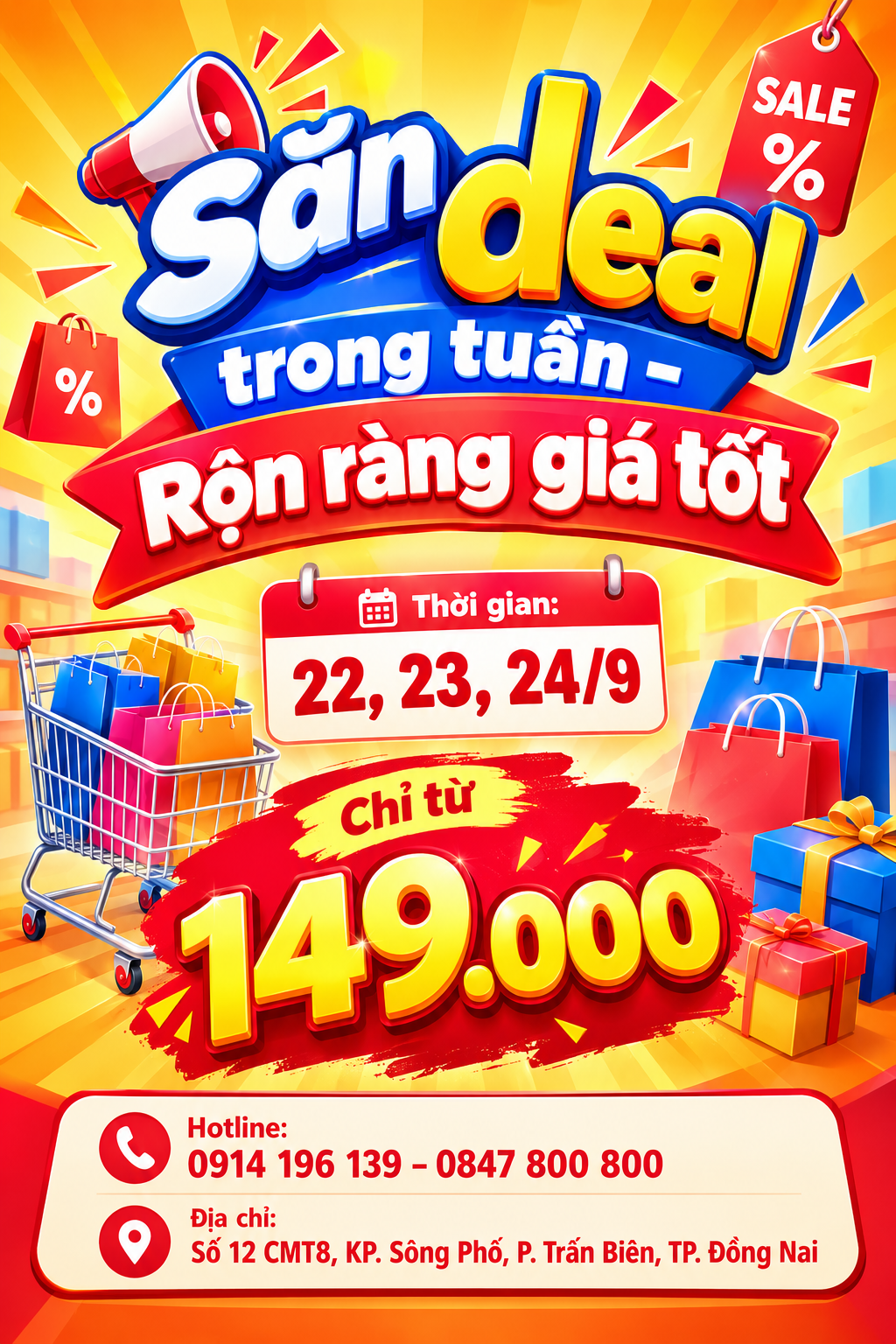 Săn deal trong tuần – Rộn ràng giá tốt