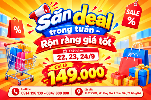 Săn deal trong tuần – Rộn ràng giá tốt