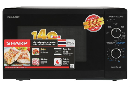 lo-vi-song-co-nuong-sharp-25-lit-r-g251tv-bk