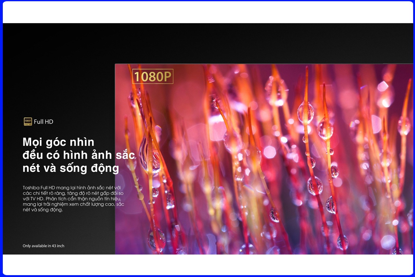 Smart -Ti-vi -Toshiba -Full -HD- 43 inch- 43E31MP