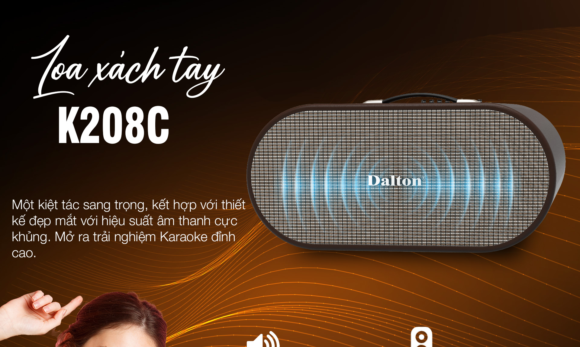 Loa -di -dong-xach-tay -Dalton -K208C